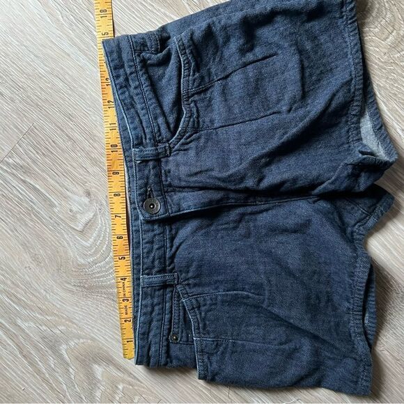 THEORY denim Bell Tailored  5 pocket  jean pleated Short with wide pleats 26 - Picture 6 of 9